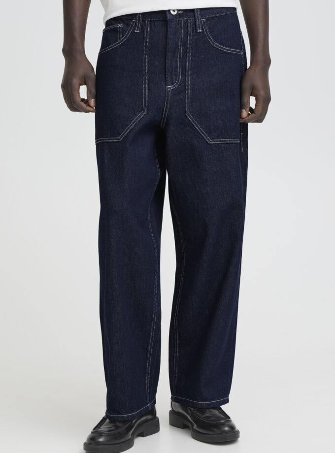 DENIM LOOSE FIT  - DARK BLUE