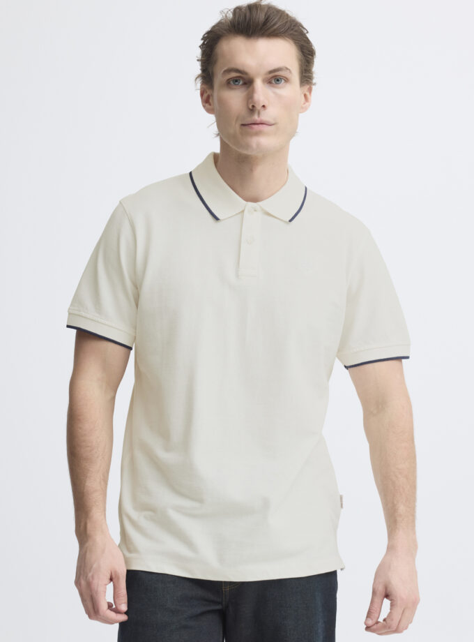 SHORT-SLEEVE POLO SHIRT - WHITE