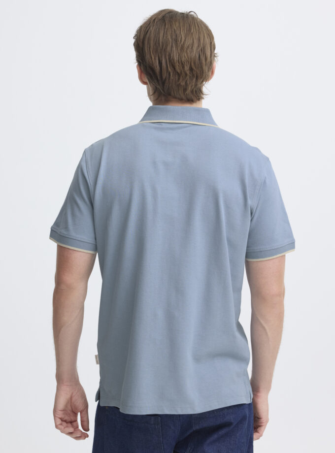 SHORT-SLEEVE POLO SHIRT - BLUE