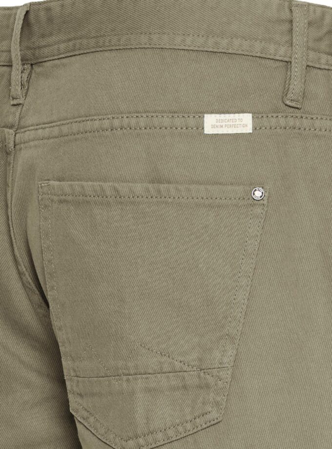 DENIM SHORTS - KHAKI