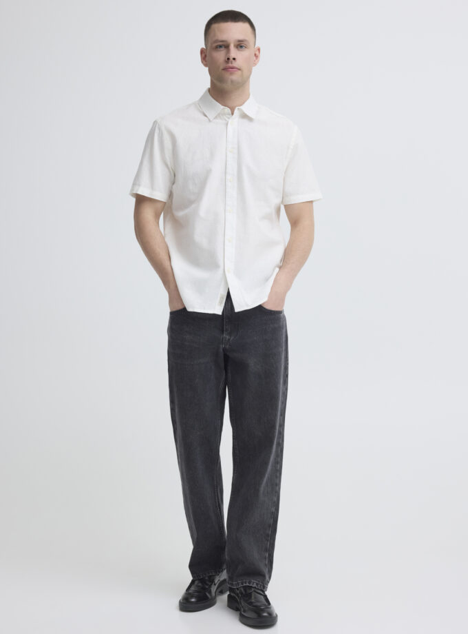 SHORT SLEEVE SHIRT - WHITE