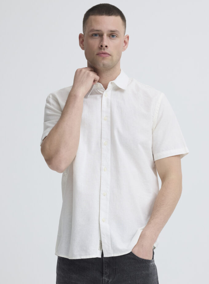 SHORT SLEEVE SHIRT - WHITE