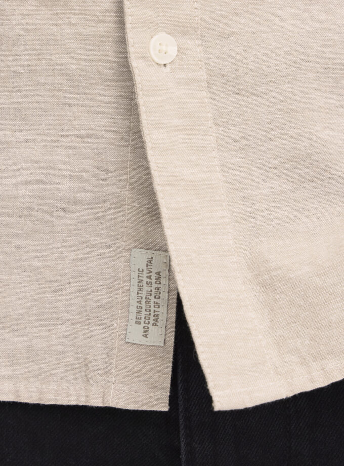 SHORT SLEEVE SHIRT - ECRU