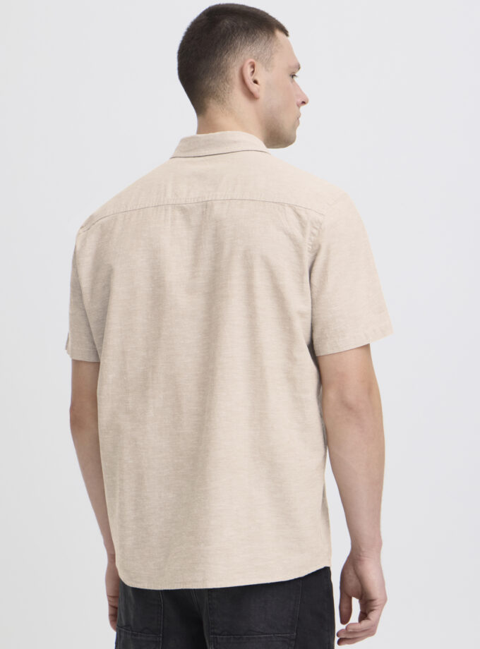 SHORT SLEEVE SHIRT - ECRU