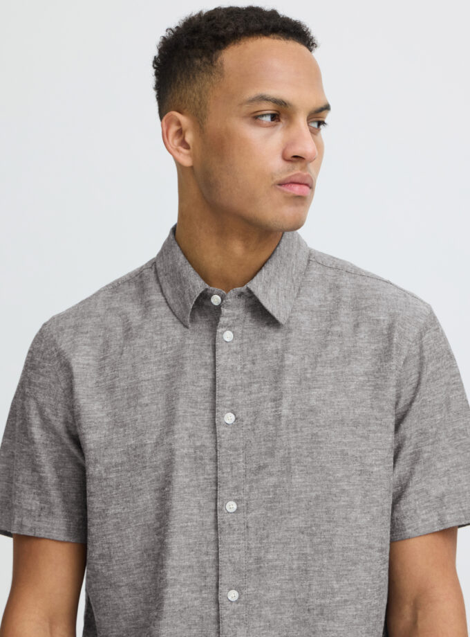 SHORT SLEEVE SHIRT - GREY