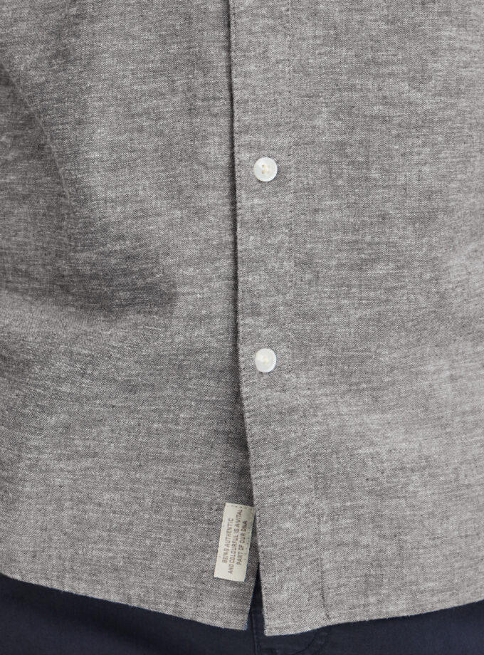 SHORT SLEEVE SHIRT - GREY