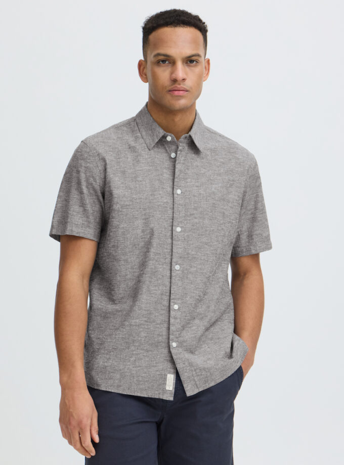 SHORT SLEEVE SHIRT - GREY