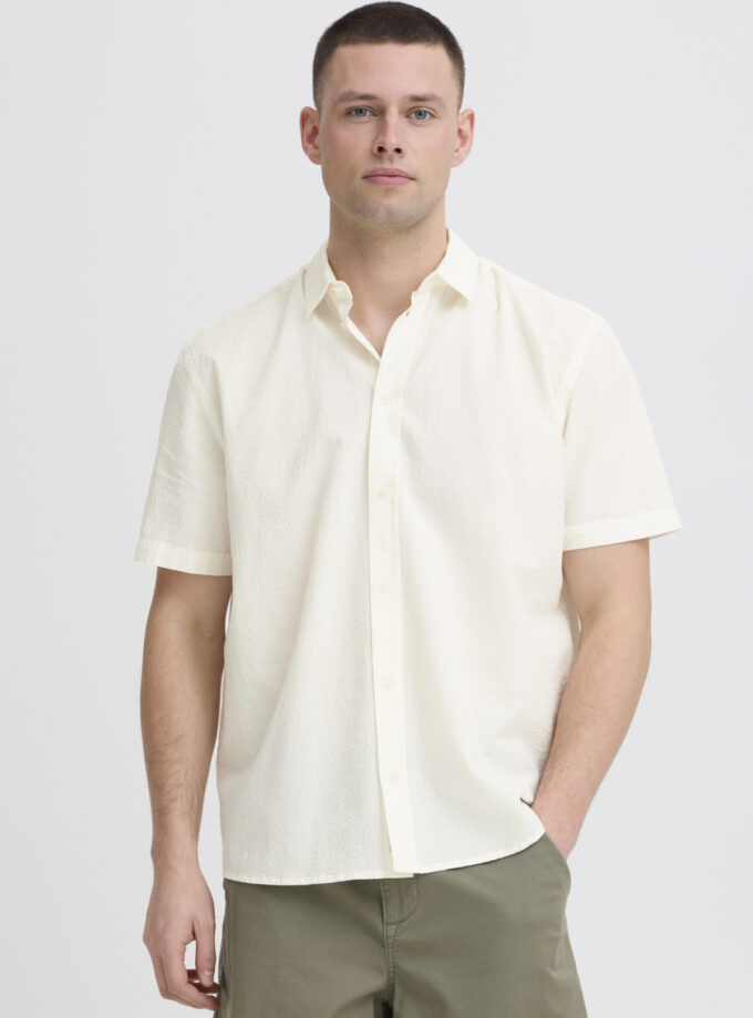 SHORT SLEEVE SHIRT  - ICE WHITE