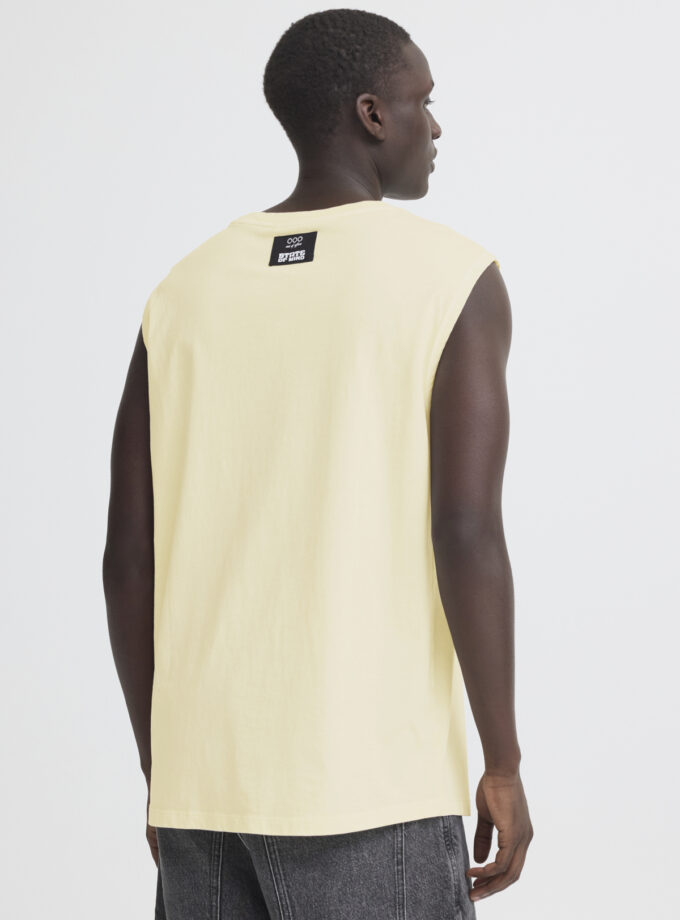 SLEEVELESS T-SHIRT - OFF WHITE
