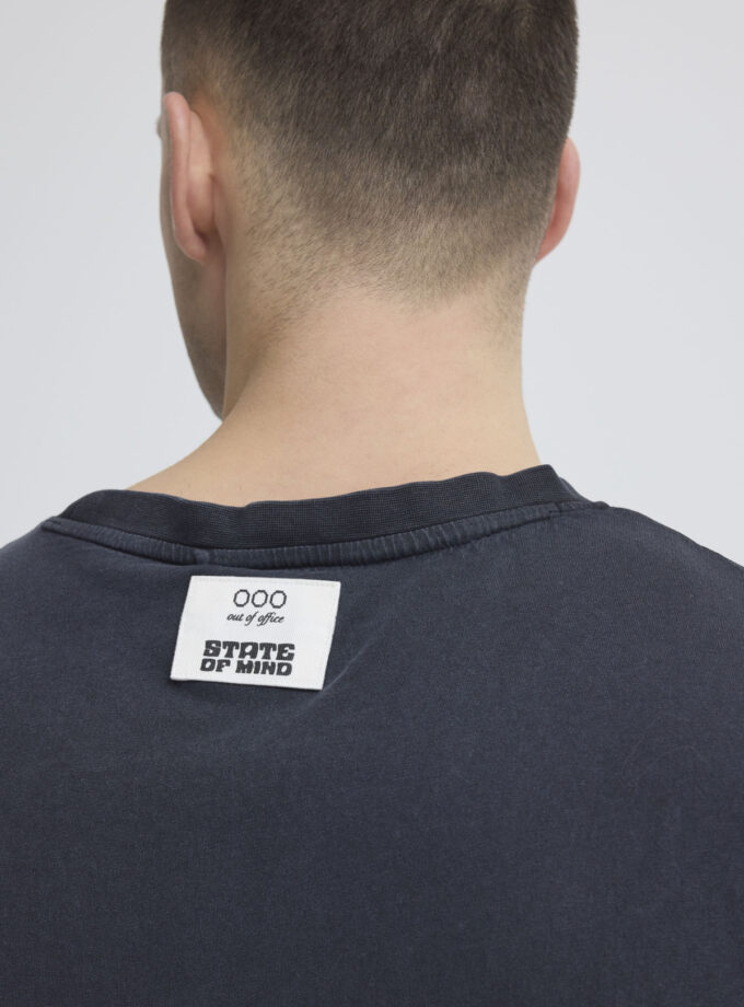 SLEEVELESS T-SHIRT - DARK BLUE