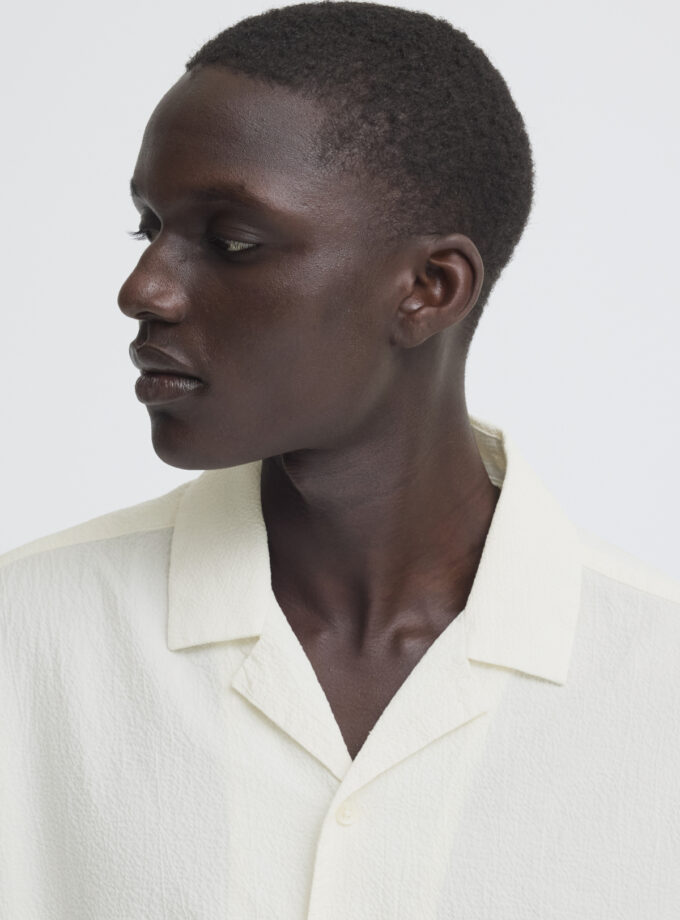 SHORT SLEEVE SHIRT - ICE WHITE