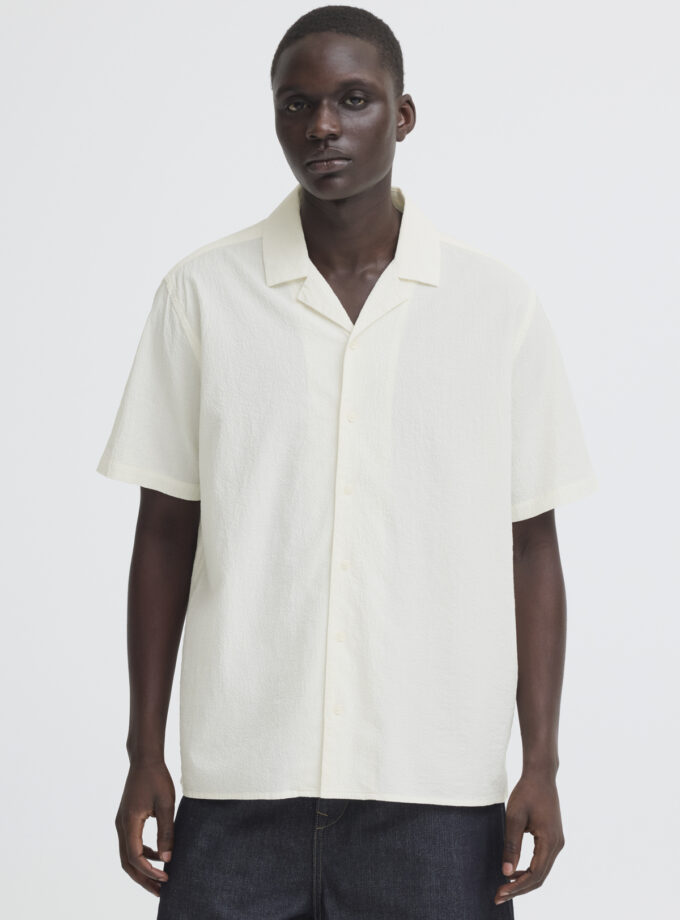 SHORT SLEEVE SHIRT - ICE WHITE