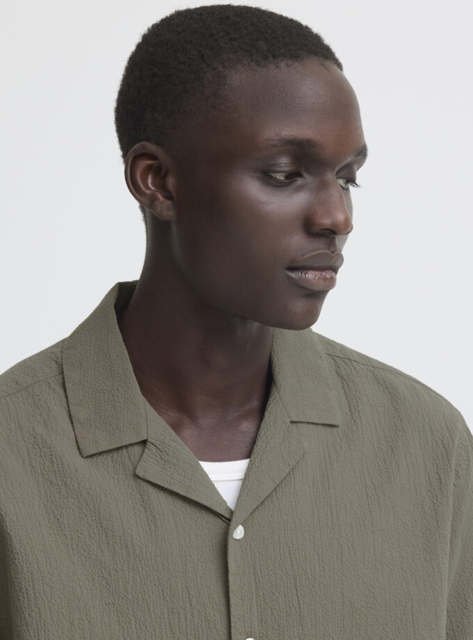 SHORT SLEEVE SHIRT - KHAKI