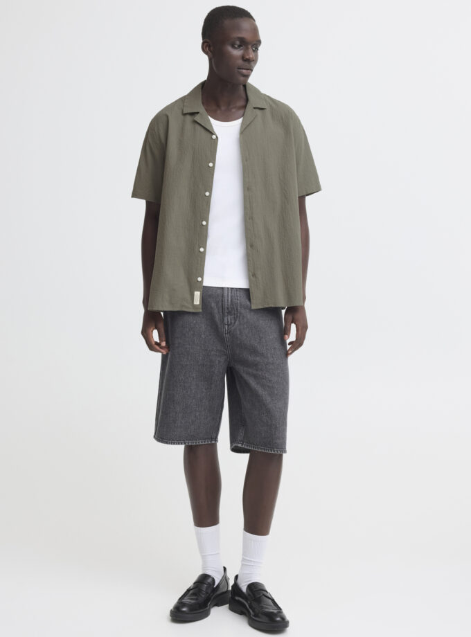 SHORT SLEEVE SHIRT - KHAKI