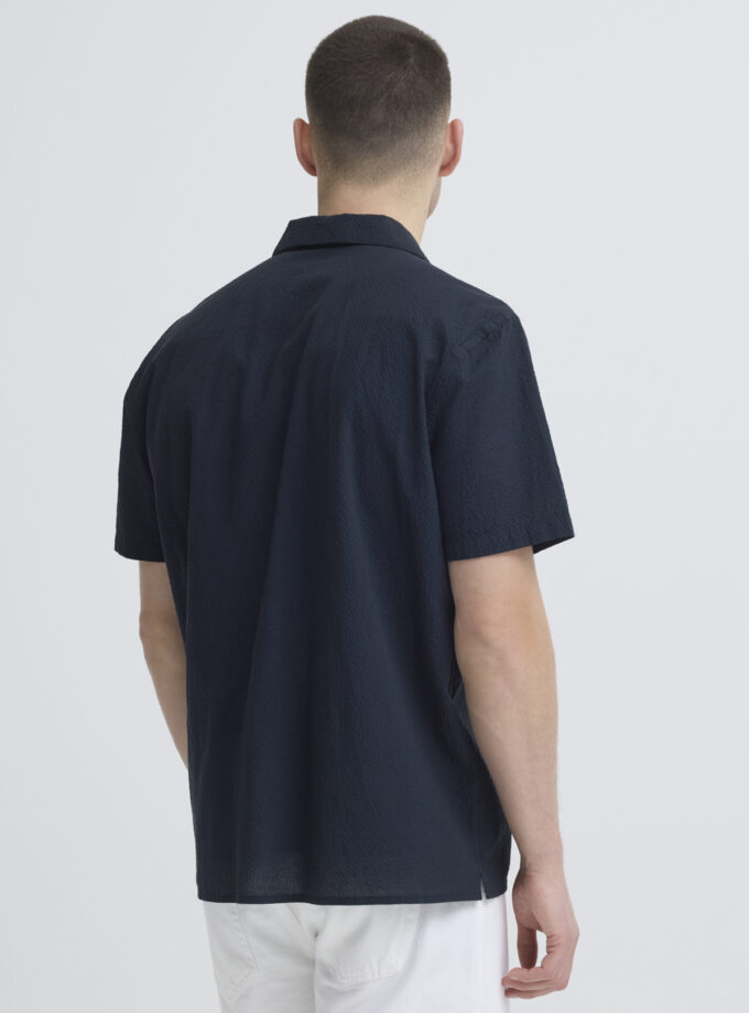 SHORT SLEEVE SHIRT - DARK BLUE