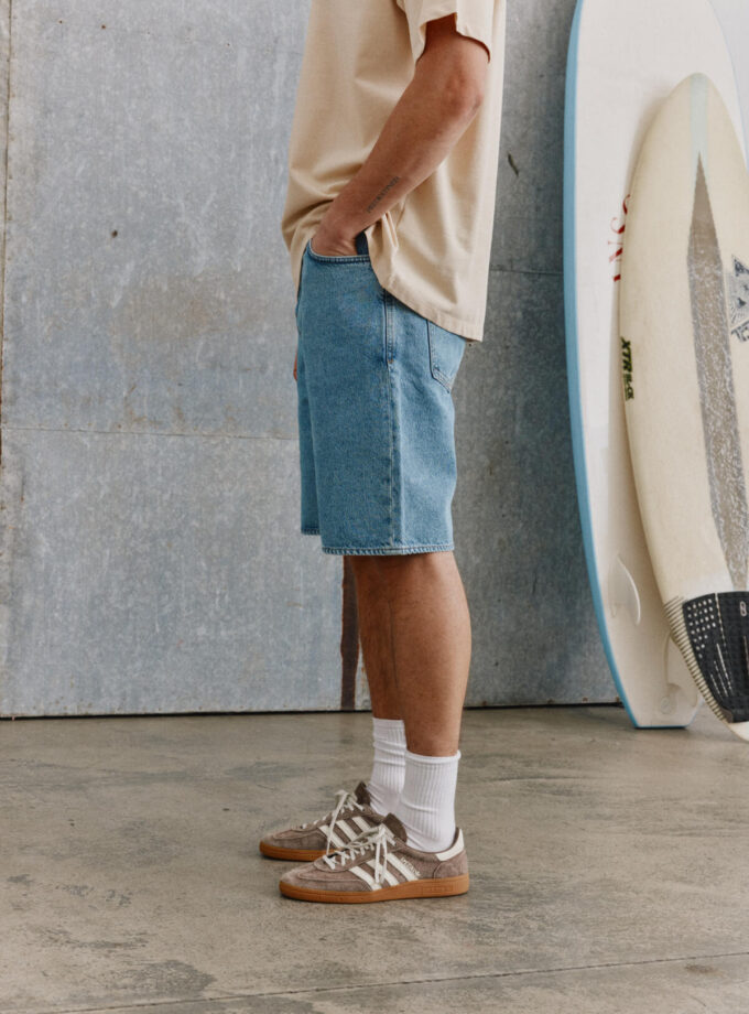 DENIM SORTS - LIGHT BLUE