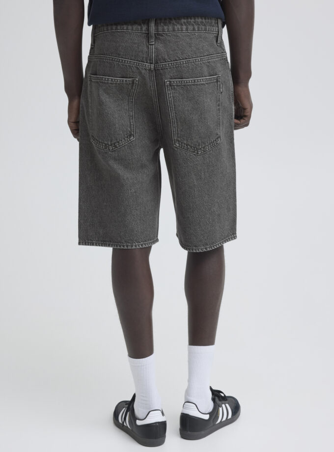 DENIM SORTS - GREY