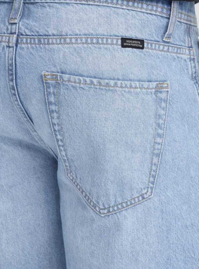 DENIM SHORTS - LIGHT BLUE