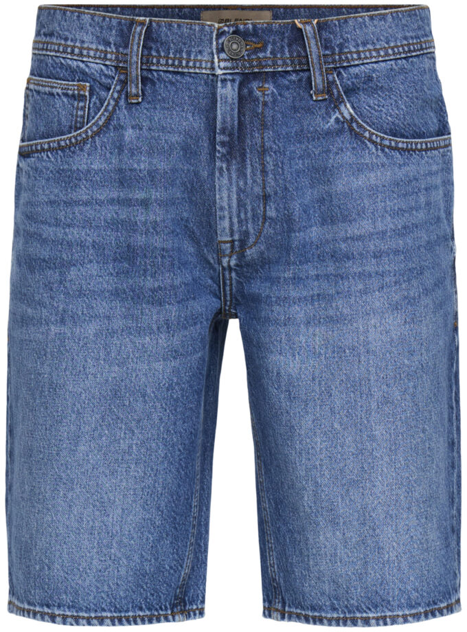 DENIM SHORTS - BLUE
