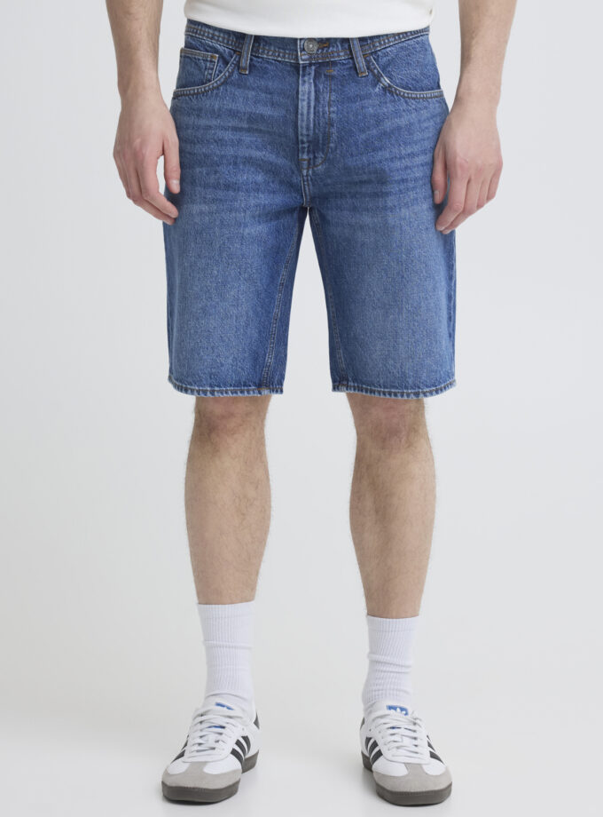 DENIM SHORTS  -  BLUE