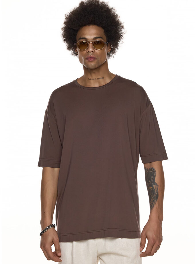 T - SHIRT - BROWN