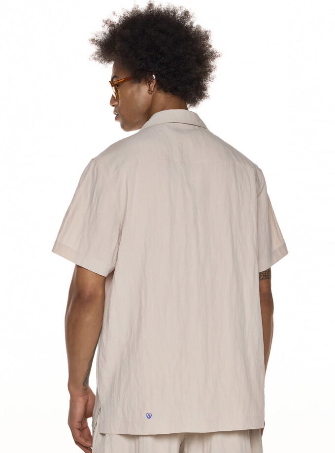 SHORT-SLEEVE SHIRT – ECRU