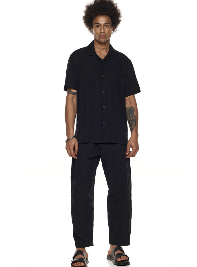 SHORT-SLEEVE SHIRT – BLACK