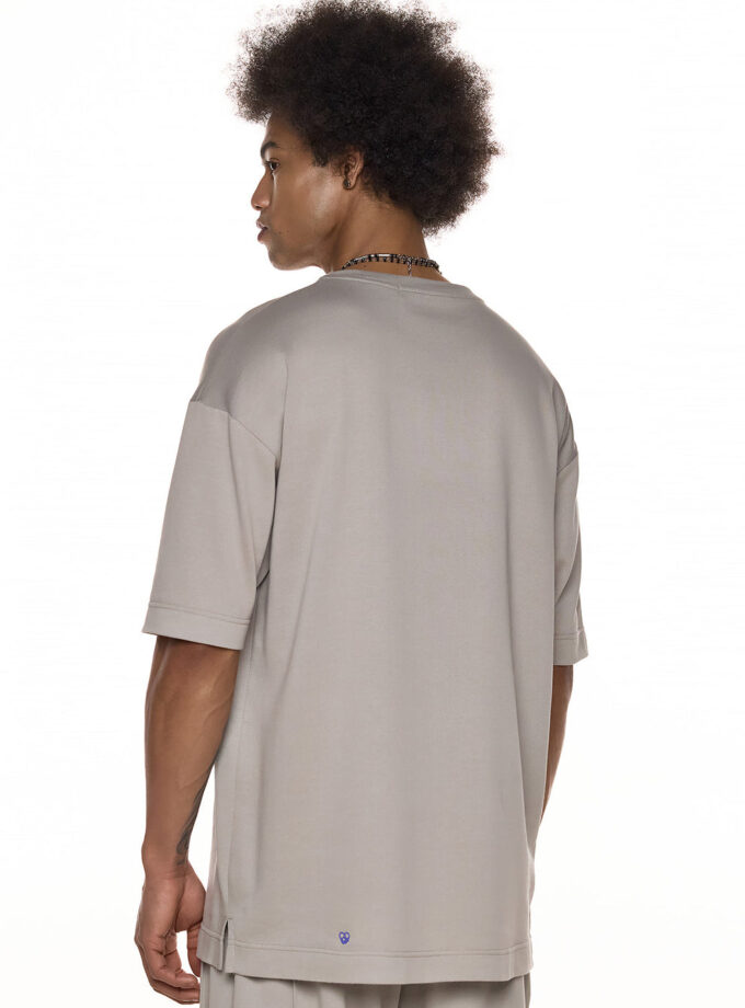 OVERSIZED LOGO T-SHIRT – GREY (EXCLUSIVE ONLINE)