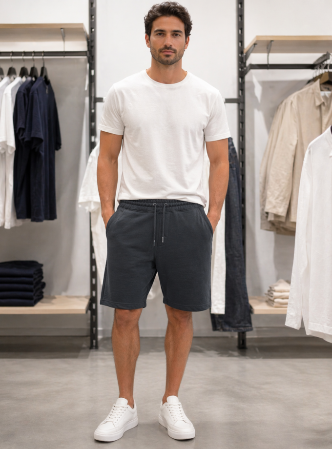 SHORTS - DARK BLUE