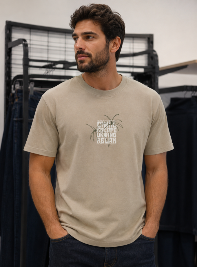 T-SHIRT - BEIGE