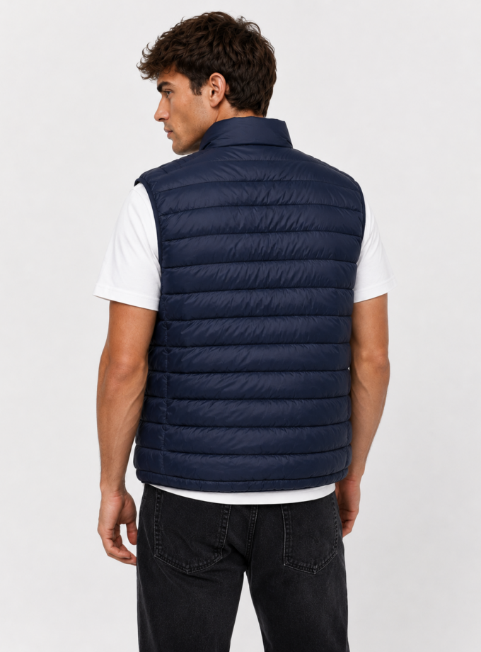 PUFFER VEST - BLUE