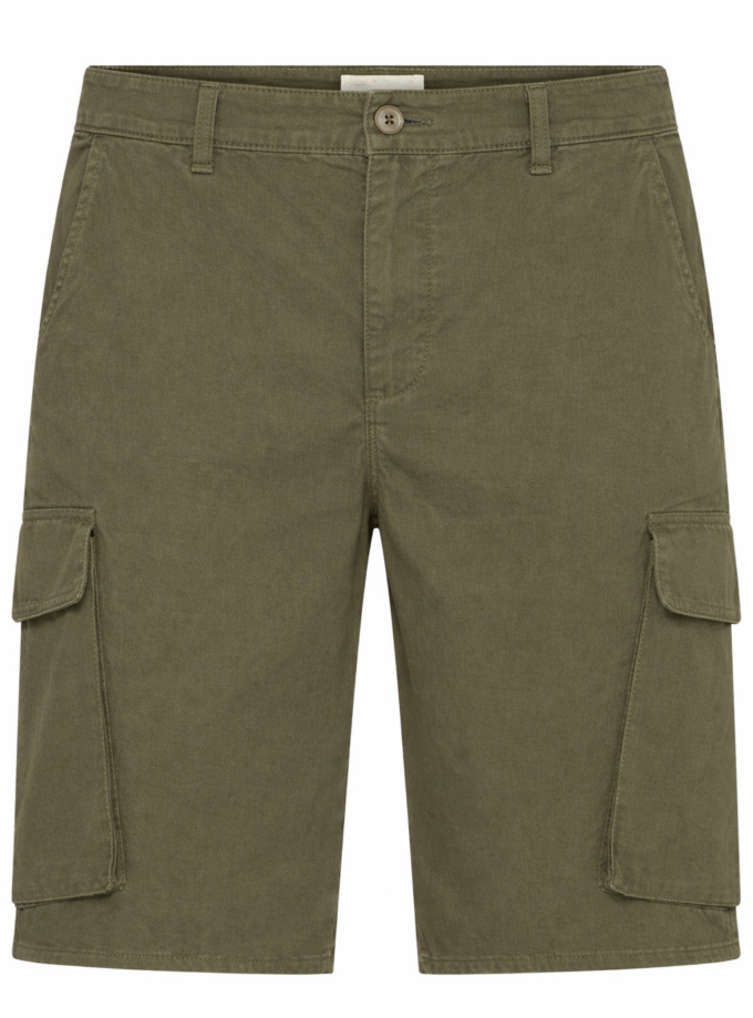 CARGO SHORTS REGULAR FIT - KHAKI