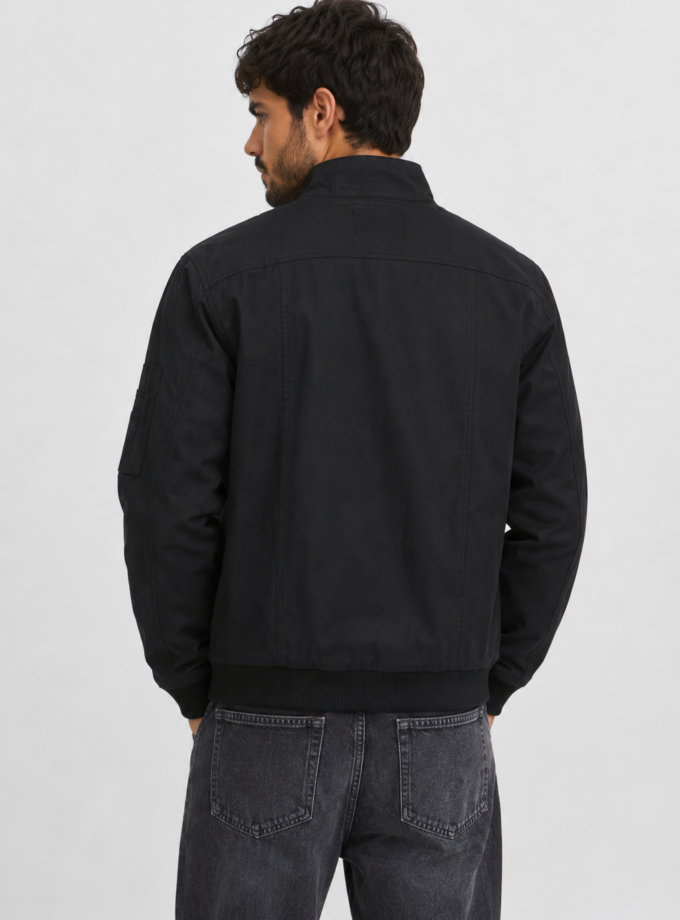 JACKET - OFF BLACK