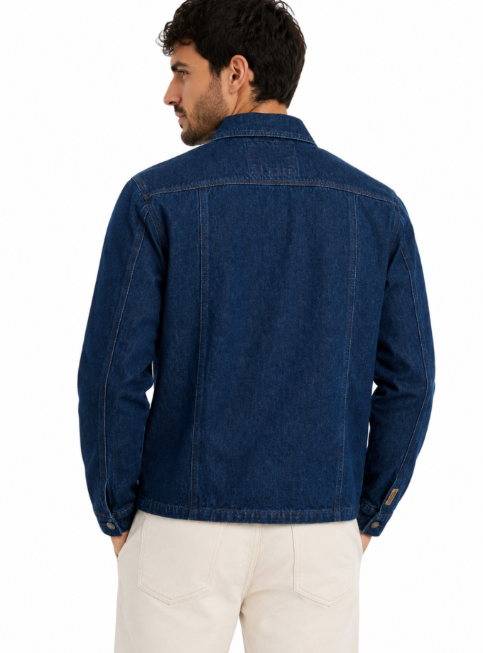 DENIM JACKET - DARK BLUE