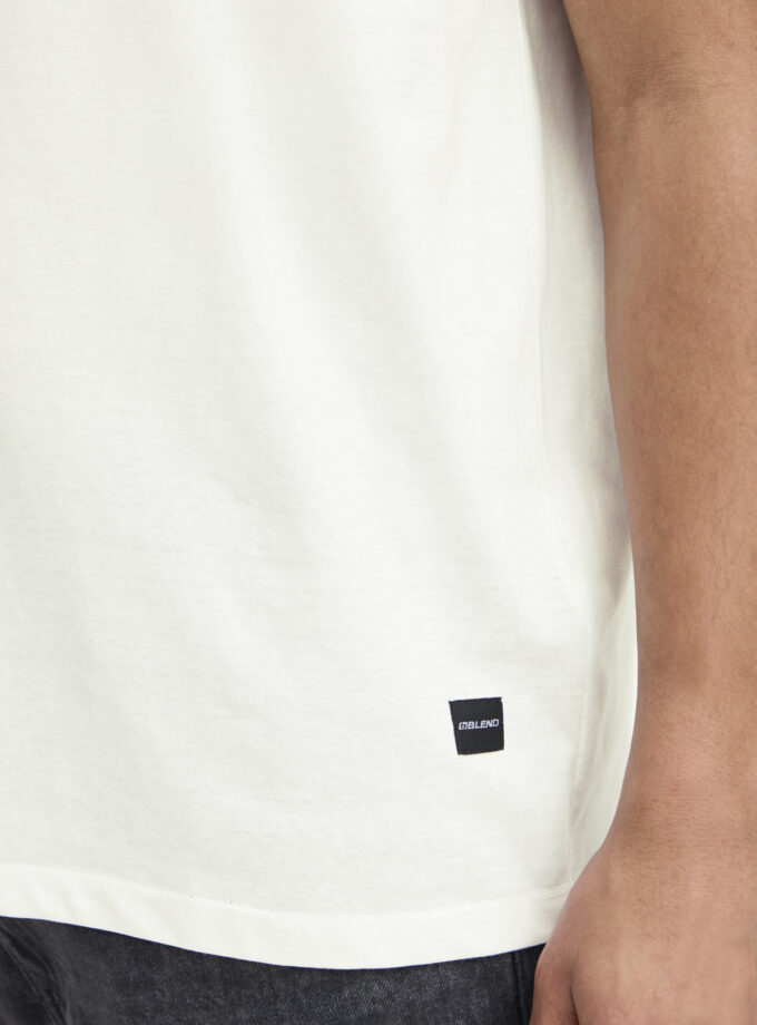 SLEEVELESS T-SHIRT - WHITE