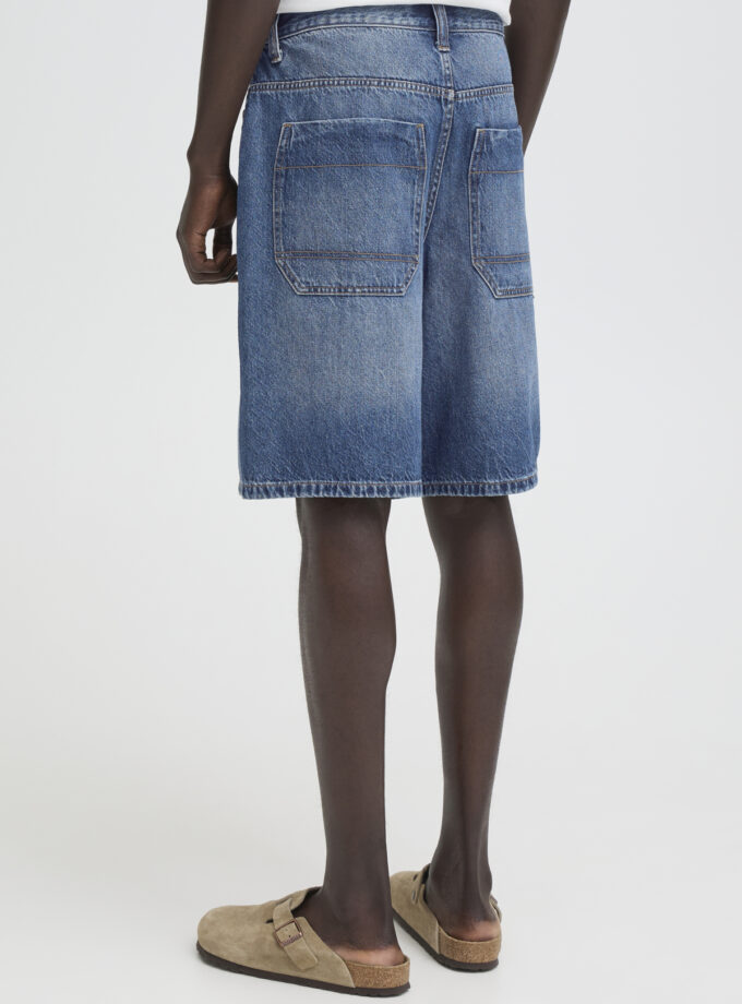 DENIM SHORTS - BLUE