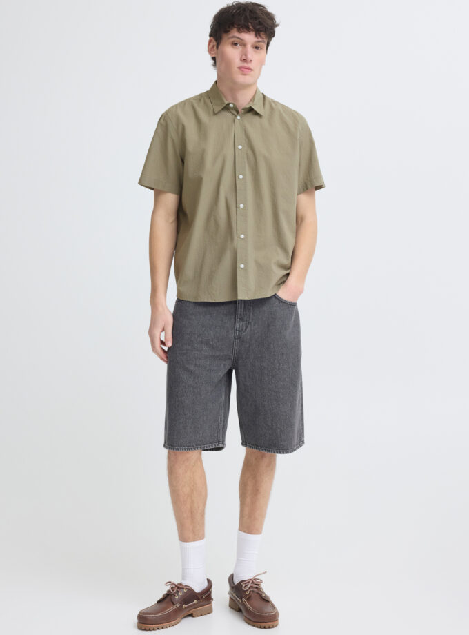 SHORT SLEEVE SHIRT - KHAKI