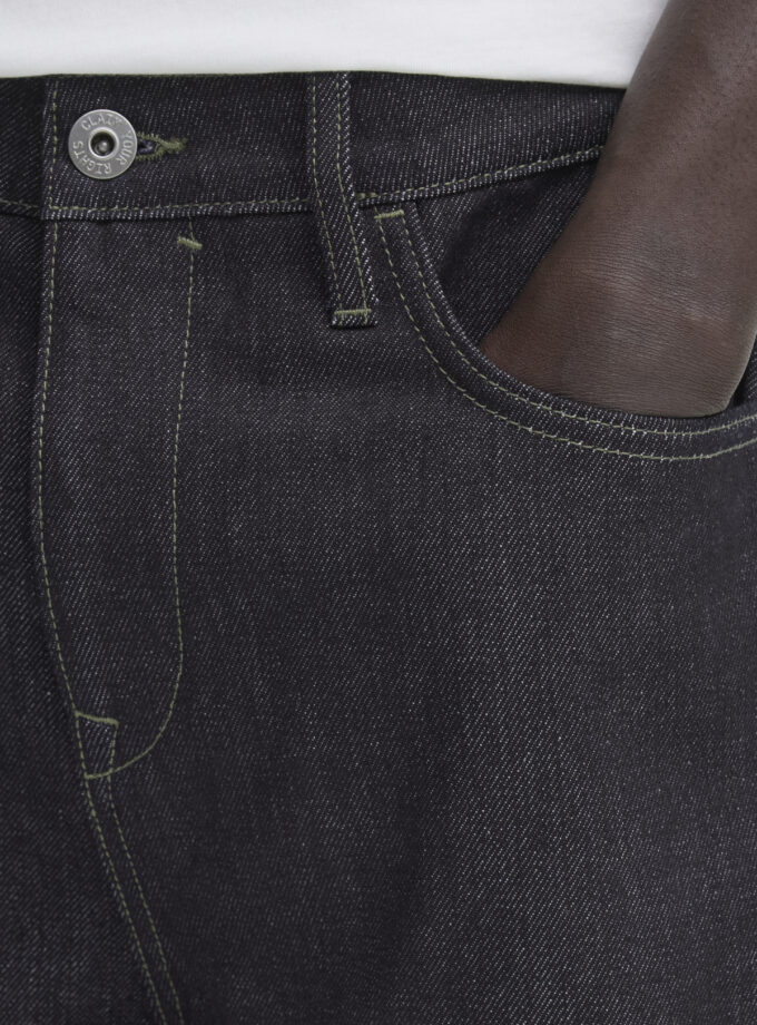 DENIM SORTS - DARK BLUE