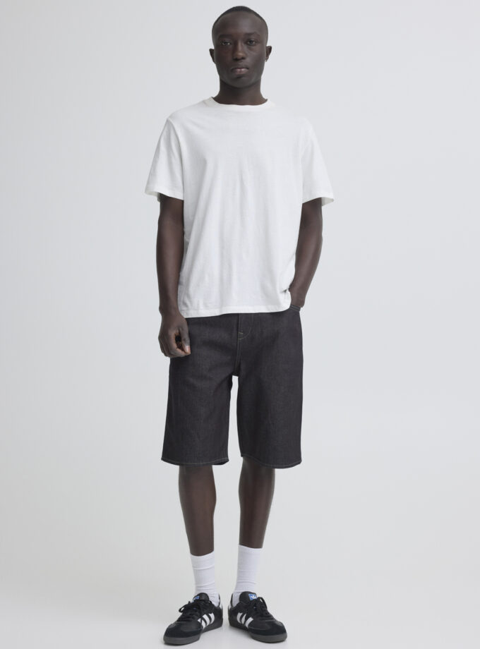 DENIM SORTS - DARK BLUE