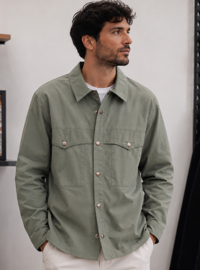 SHIRT - OVER - KHAKI