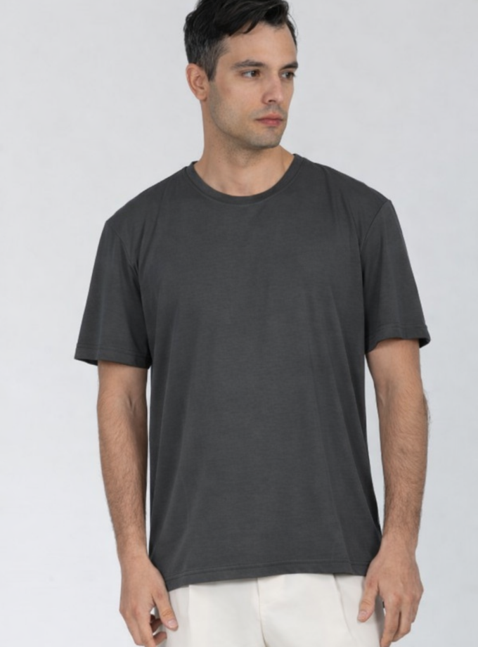 T -SHIRT - CHARCOAL