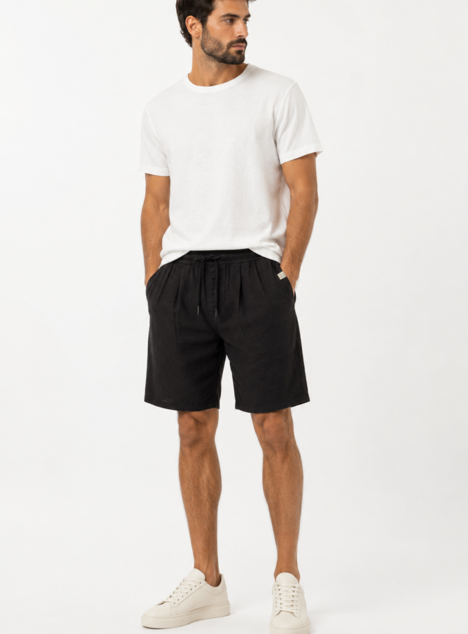 SHORTS REGULAR FIT - BLACK
