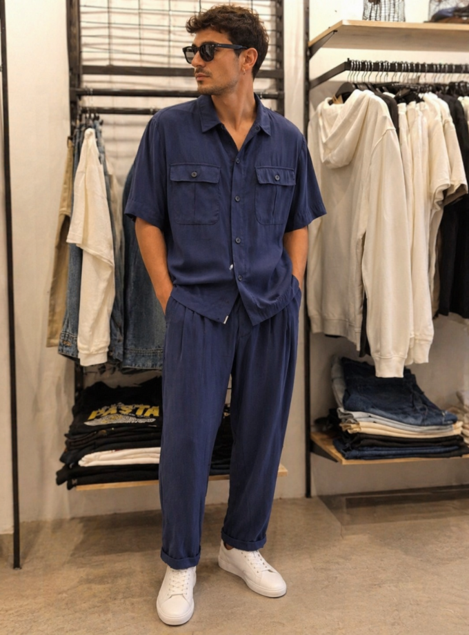 PANTS - DARK BLUE