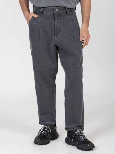 JEANS (REGULAR FIT) PANTS  - CHARCOAL