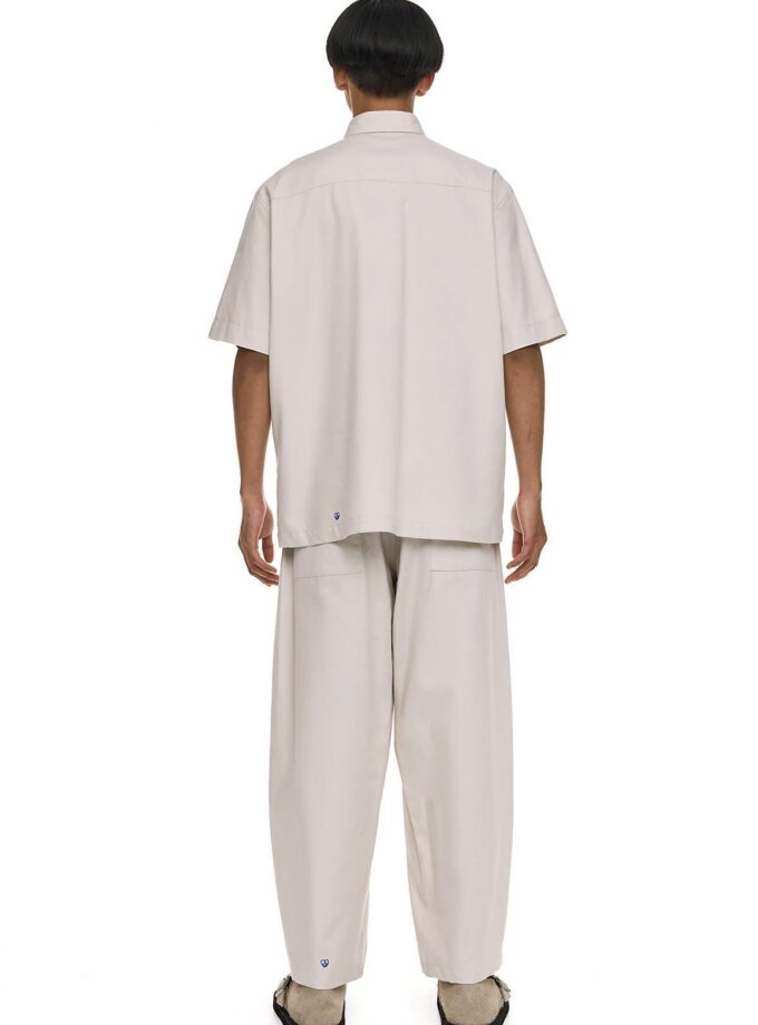 STRUCTURED SHIRT - SLEEVE SHIRT - ICE