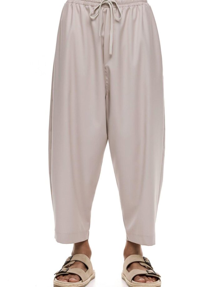 JAPANESE LOOSE FIT PANTS - BEIGE