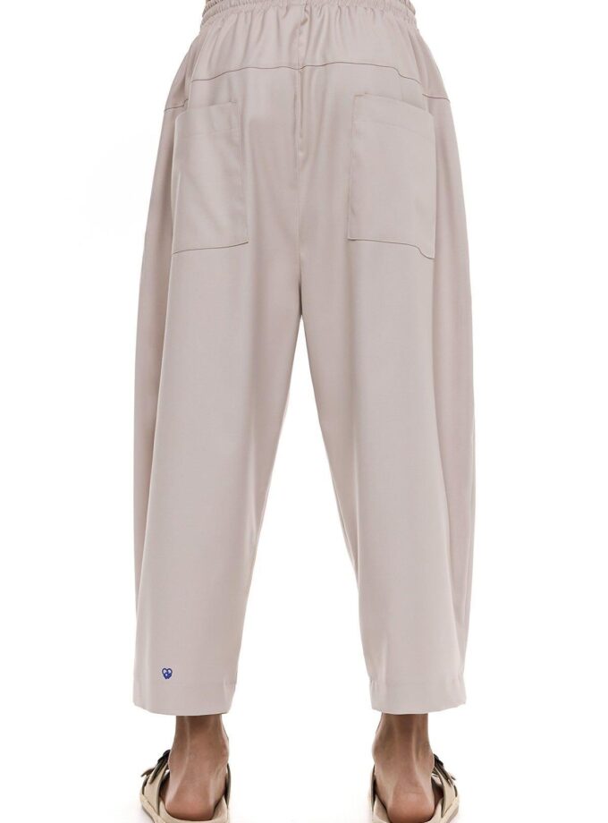 JAPANESE LOOSE FIT PANTS - BEIGE