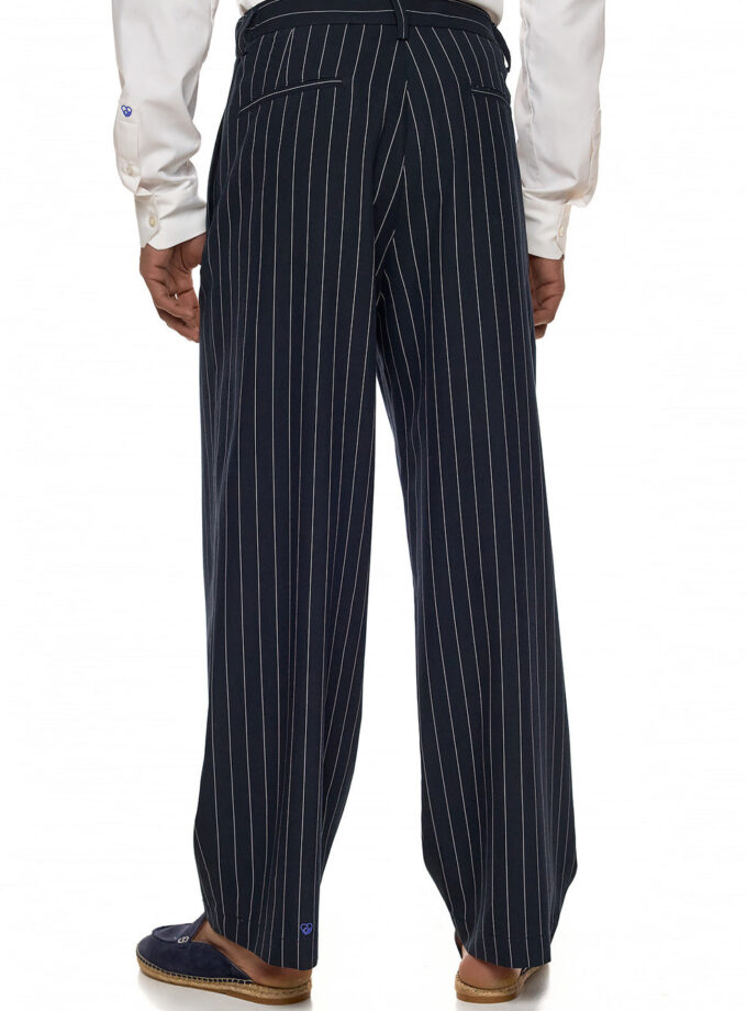 STRIPED PANTS - DARK BLUE