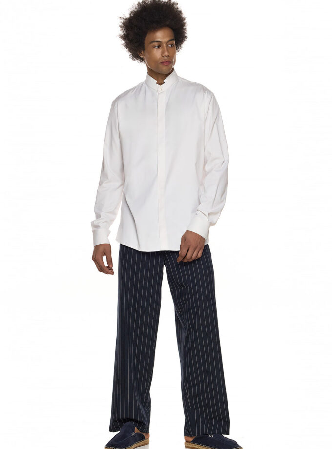 STRIPED PANTS - DARK BLUE