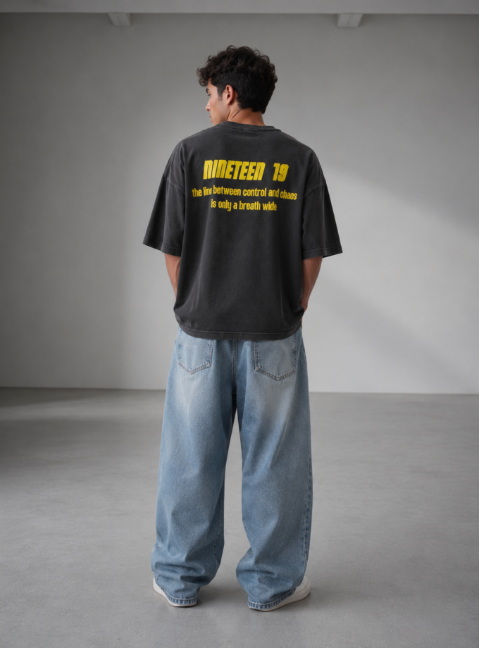 T- SHIRT - OFF BLACK